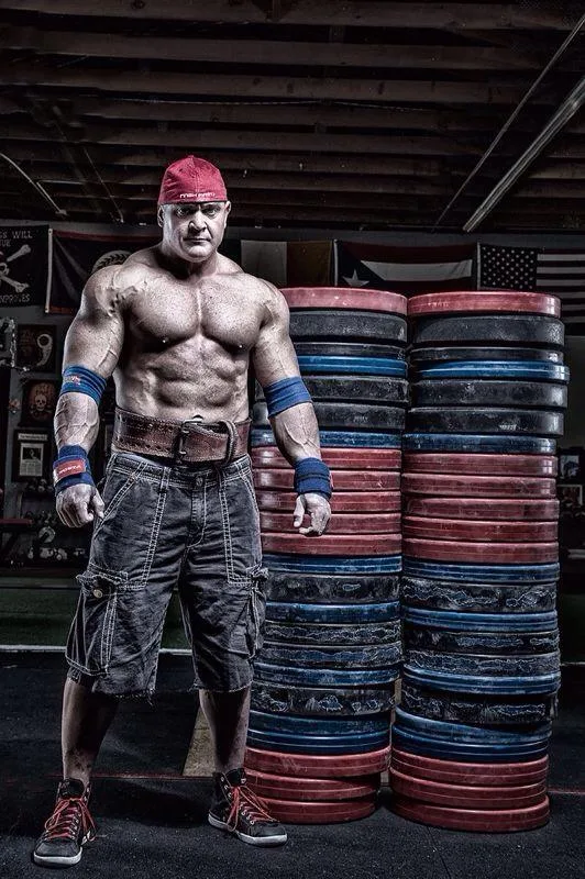 Tập gym: Mark Bell