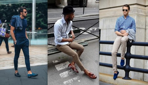 Giày lười (loafer) là một phần quen thuộc trong những set đồ mùa Hè-Thu