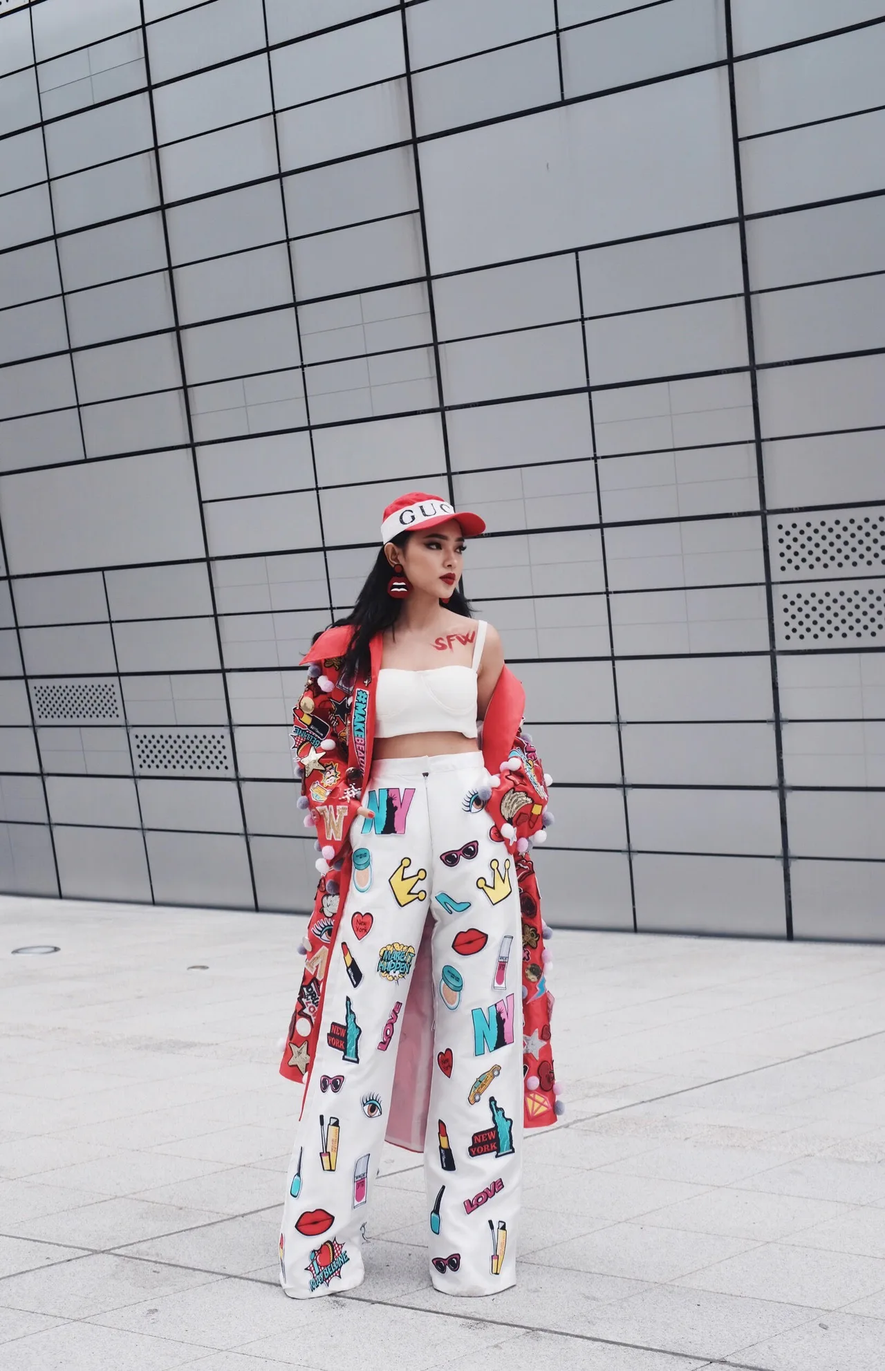 Cac street style look tuyet dep tai Seoul Fashion Week Xuan He 2018 29 4