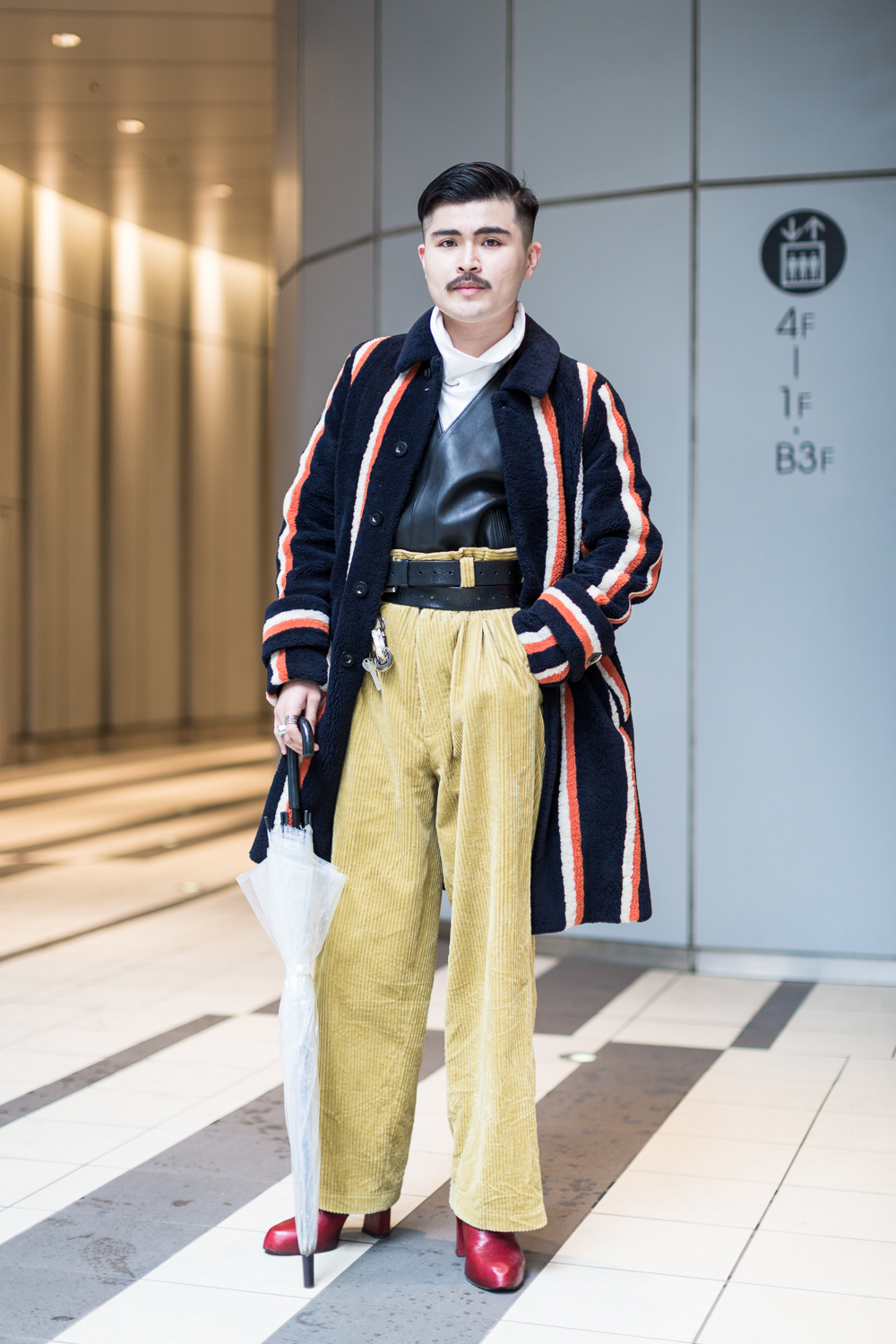 Phong cách đường phố quái tính tại Tuần lễ thời trang Tokyo Thu-Đông 2018 (20)