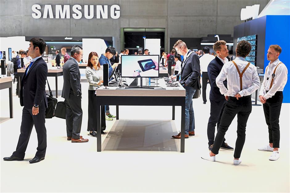 logo thương hiệu samsung hiện tại
