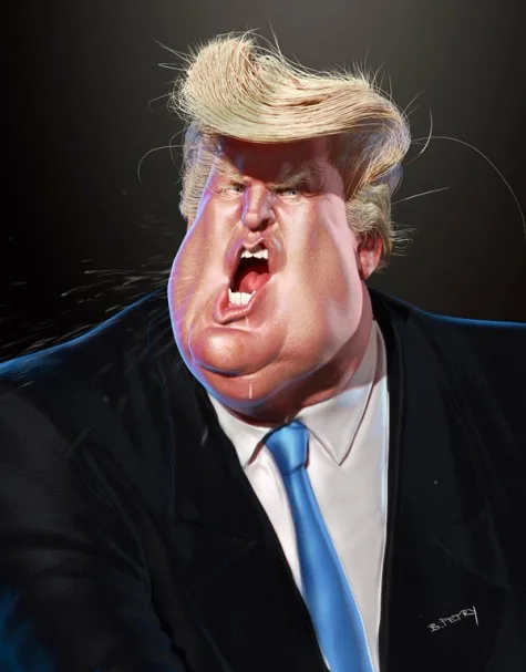 Donald trump - elle man 5