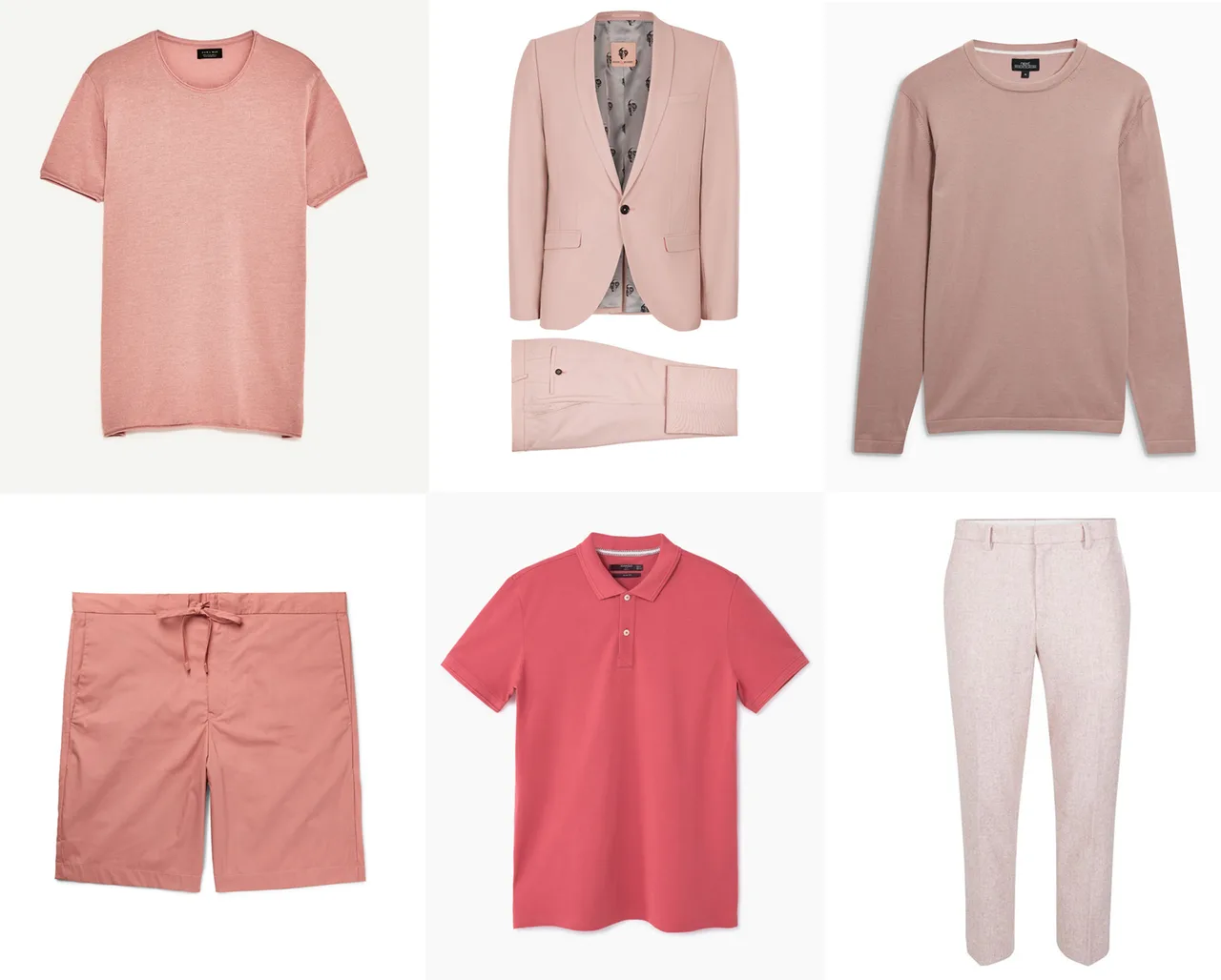 Trang phuc nam - mau hong items - elle man