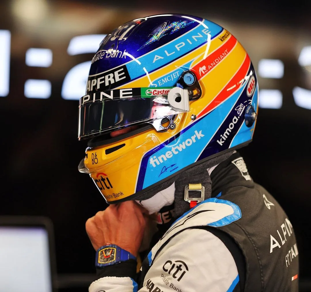 Richard Mille RM 67-02 Automatic ‘Fernando Alonso’ trên tay của Fernando Alonso F1