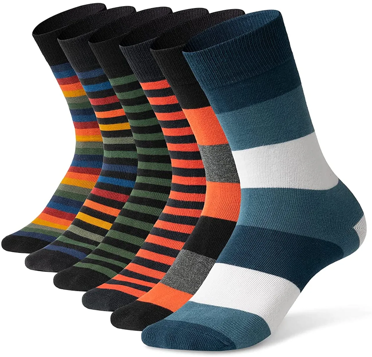vo cotton sang mau - David Archy multicolored socks