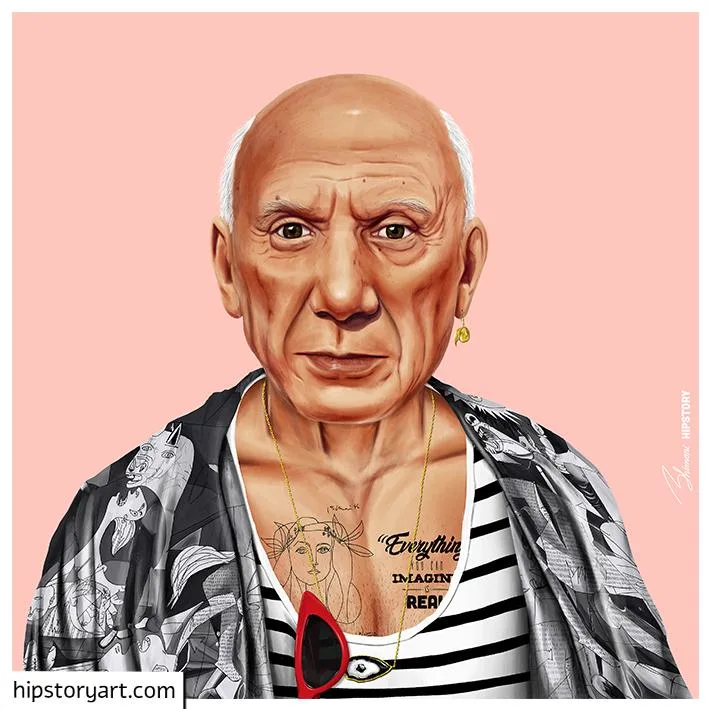 nguoi noi tieng - picasso - elle man
