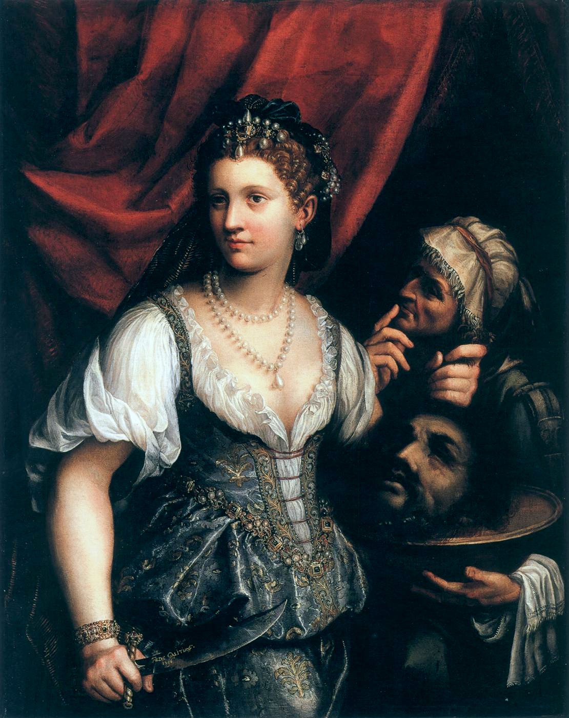 hoạ sĩ nổi tiếng 2 - Judith with the Head of Holofernes 1596 - elleman