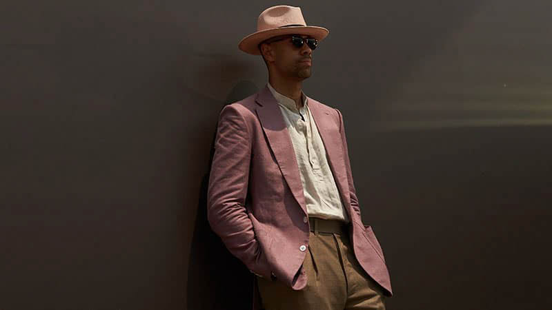 ELLE Man Style Calendar phối đồ ăn ý với mũ cói (13)