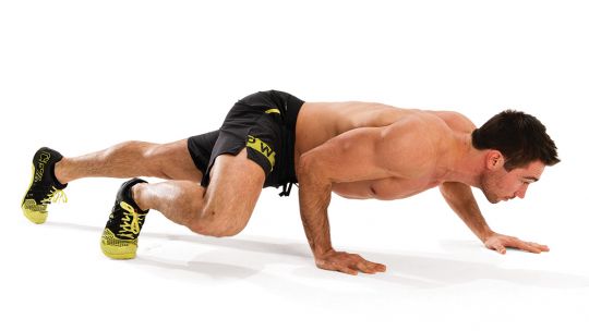 bài tập gym Crocodile Crawl