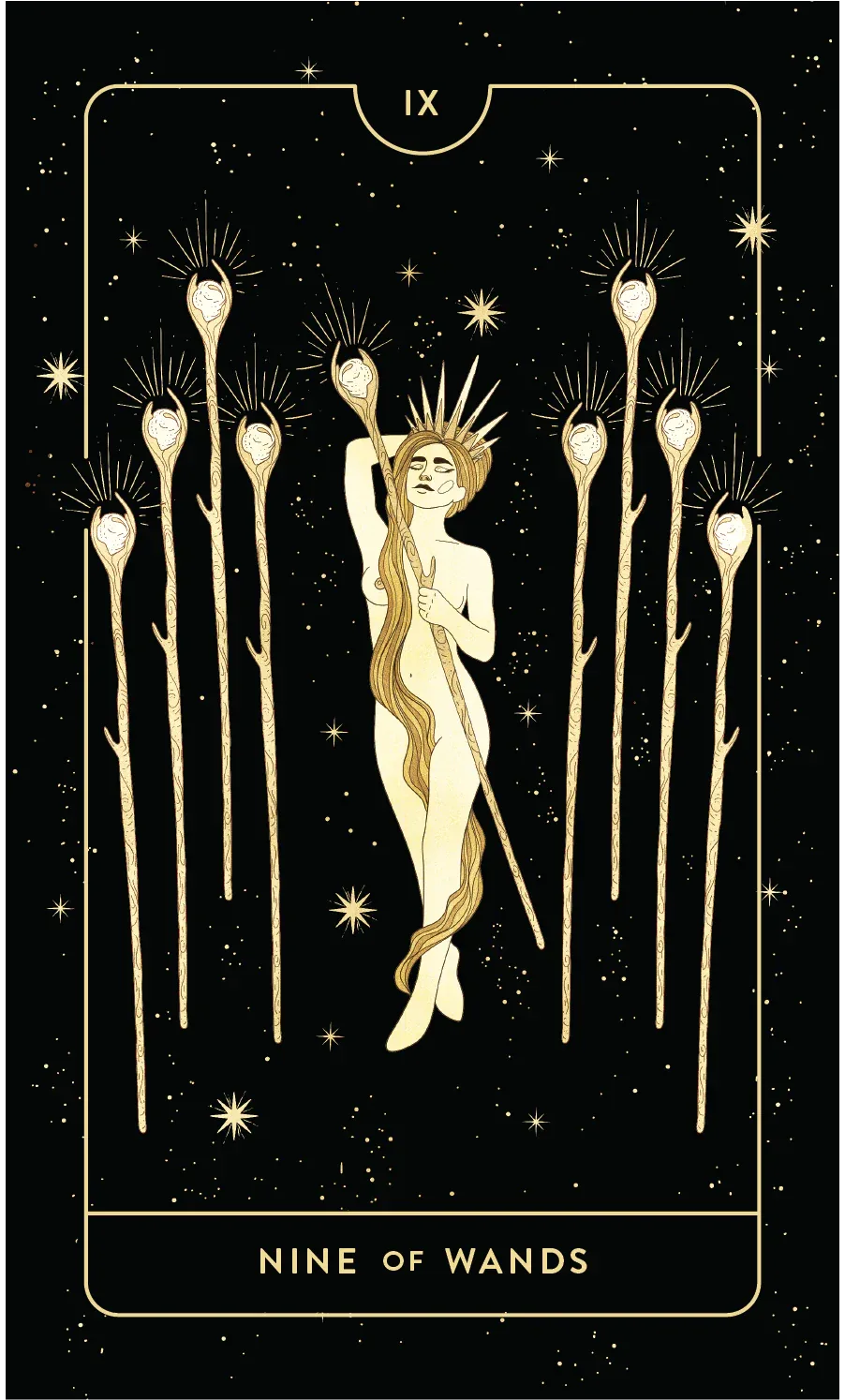 lá bài tarot cô gái