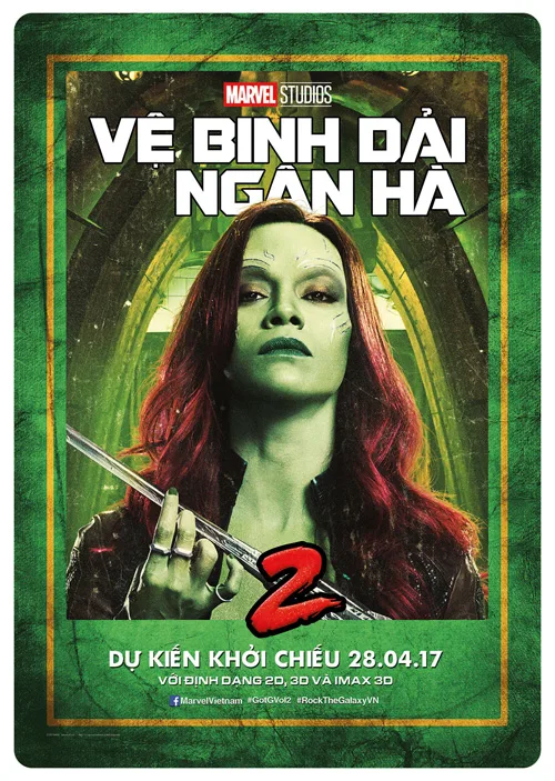 Gamora (Zoe Salnada) - ve binh dai ngan ha - elle man
