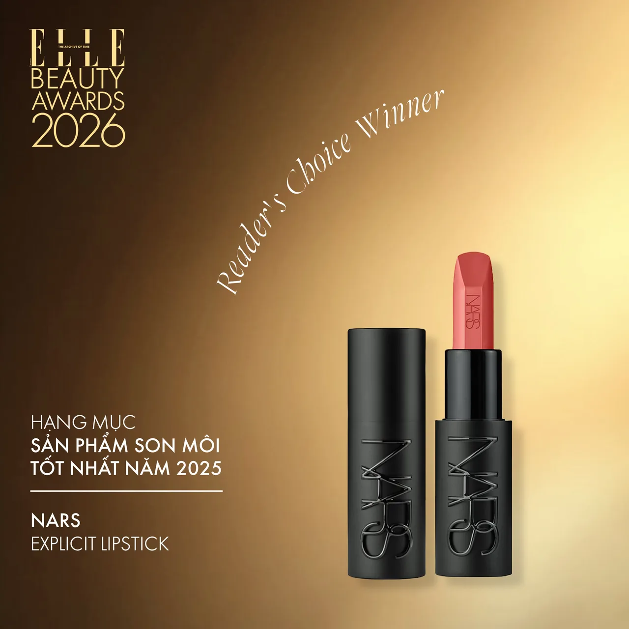 Son môi: NARS Explicit Lipstick