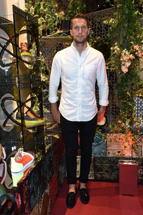 DJ Brendan Fallis tại buổi tiệc của Christian Louboutin DJ Brendan Fallis tại buổi tiệc của Christian Louboutin