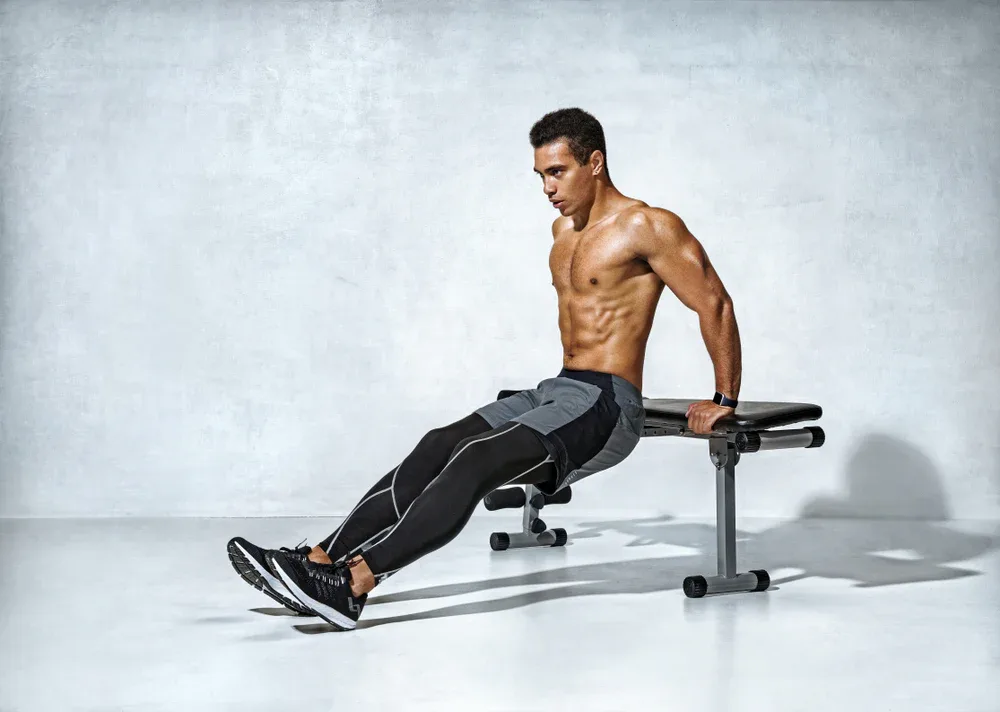 lịch tập home workout động tác Tricep Dip
