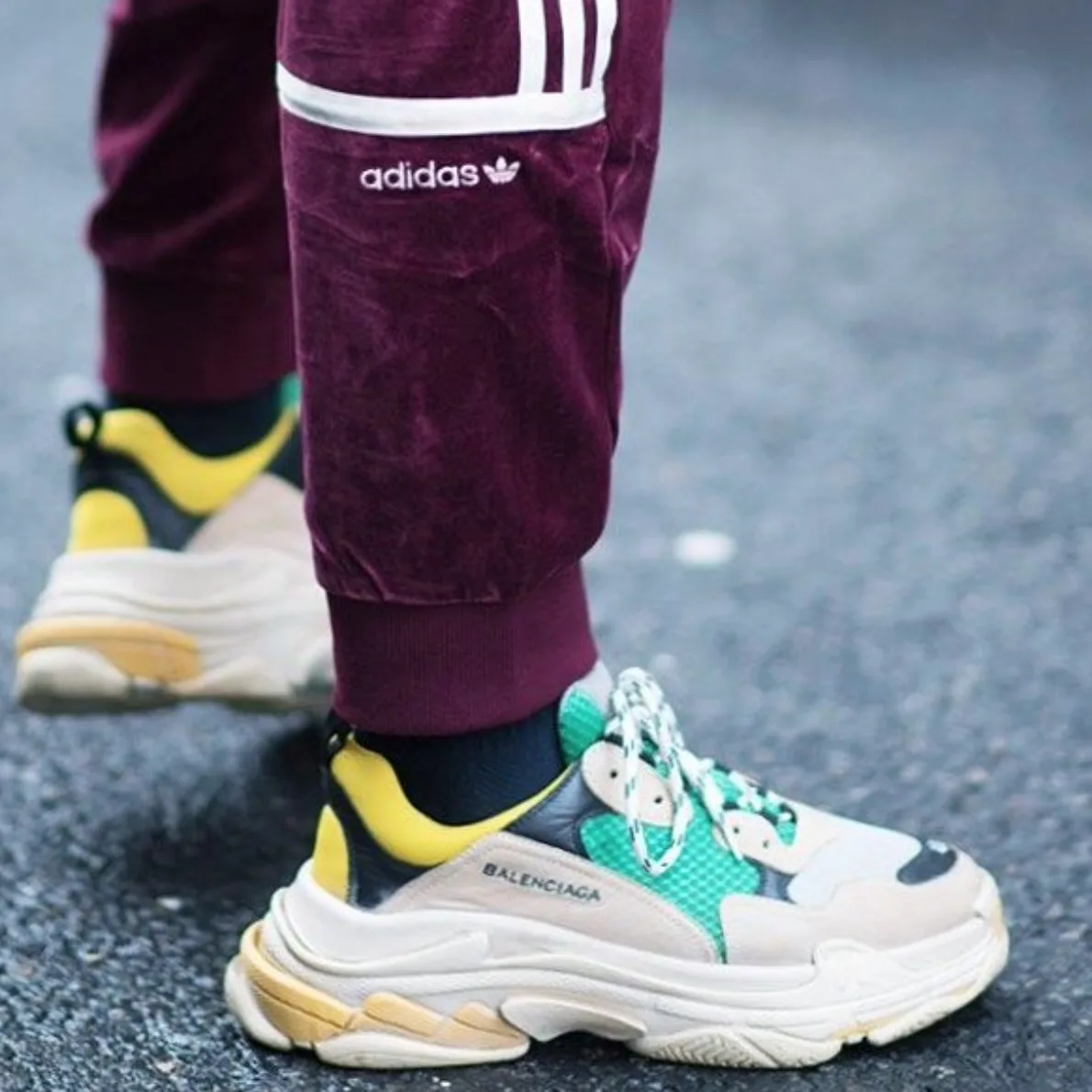 ELLE Man Style CalendarPhoi giay sneakers Balenciaga dung dieu 7