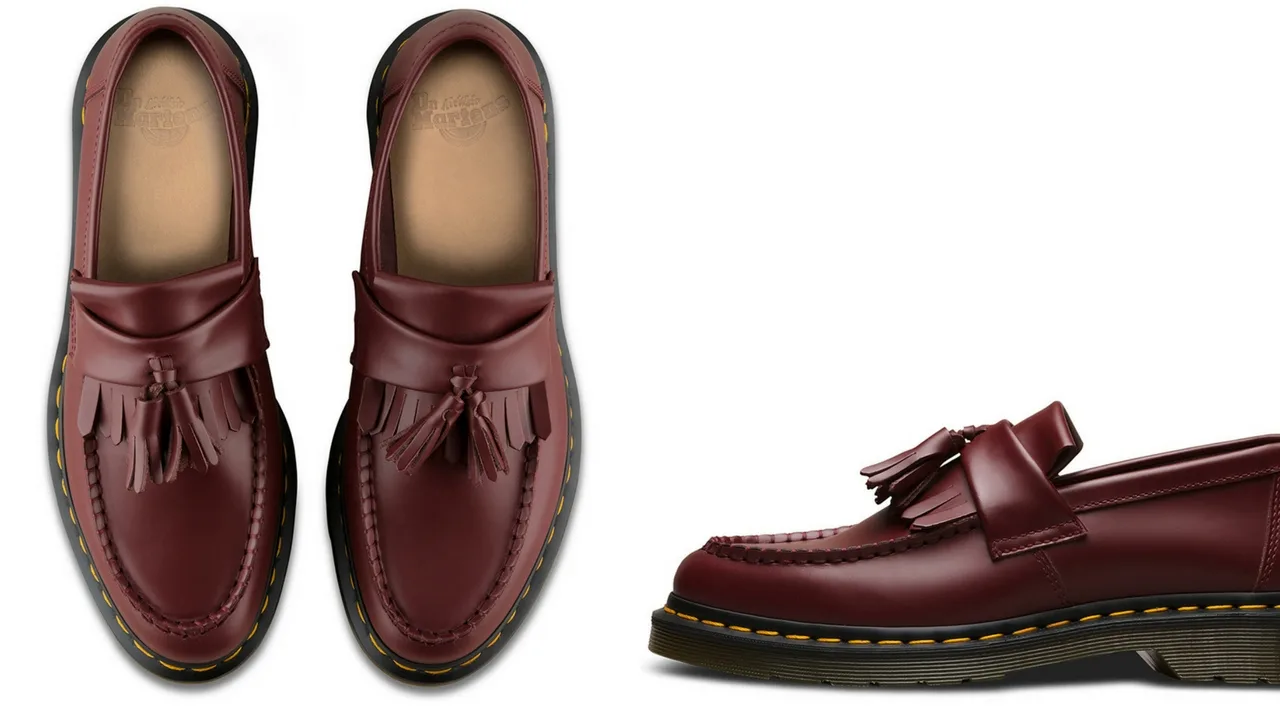 12 thuong hieu giay loafer nam Dr Martens EADRIAN SMOOTH GBP 120 - elle man