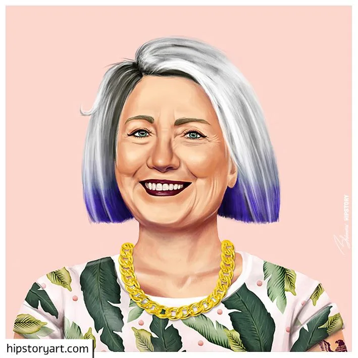 nguoi noi tieng - HILLARY CLINTON - elle man