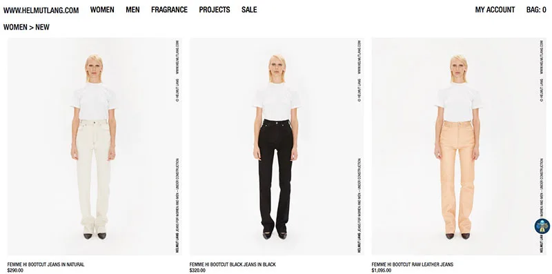 Helmut Lang: Nguồn cảm hứng bất tận cho giới thời trang