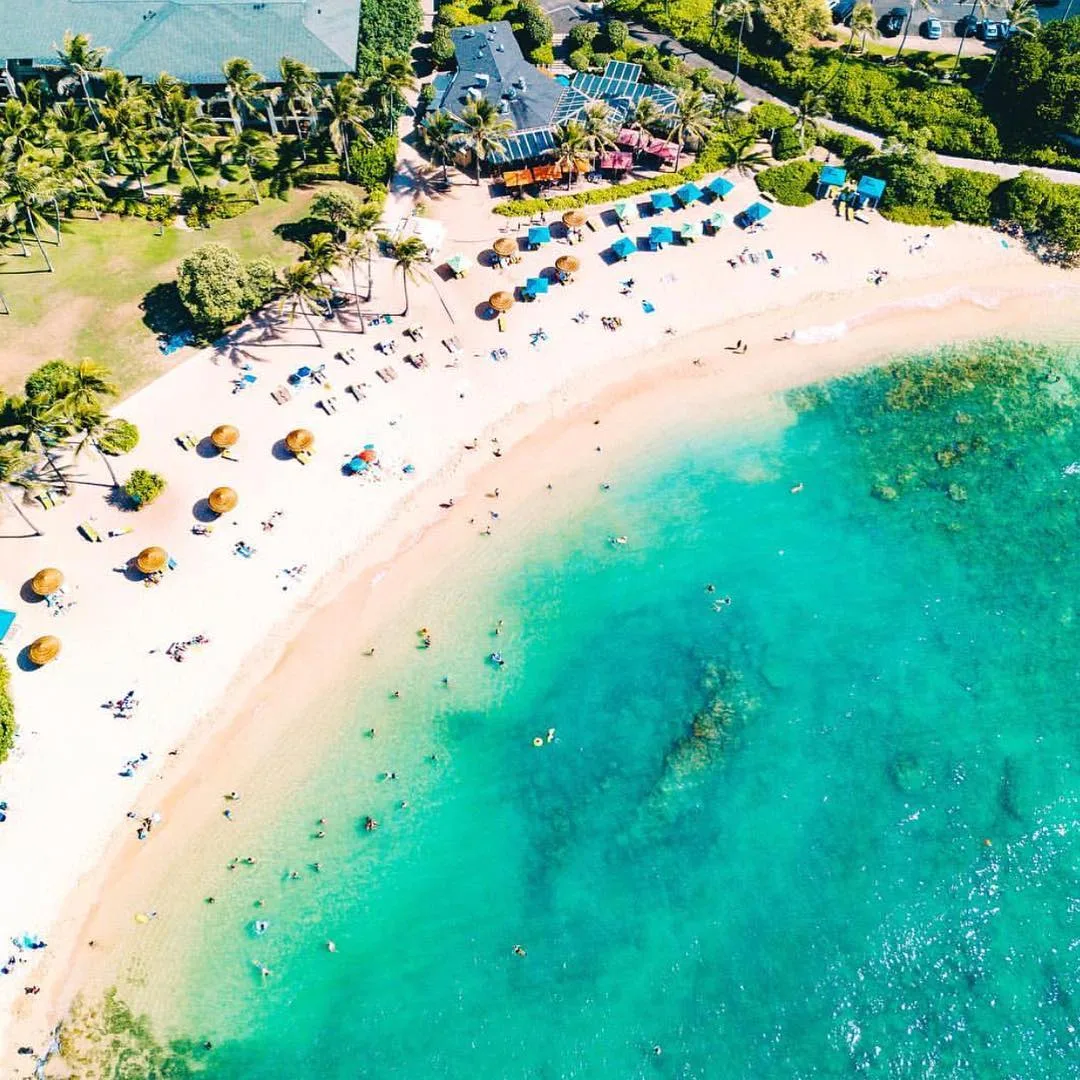 du lịch biển-turtle bay resort flycam