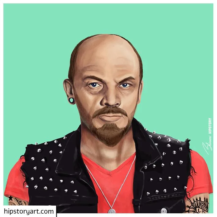 nguoi noi tieng - VLADIMIR LENIN - elle man