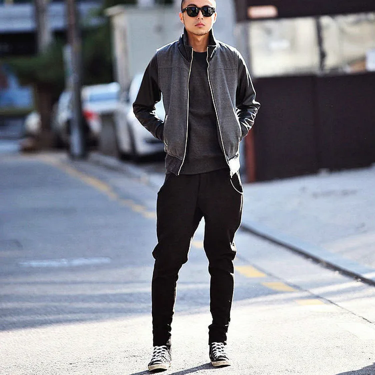 phong cach thoi trang all-black - sac to den - elle man 4