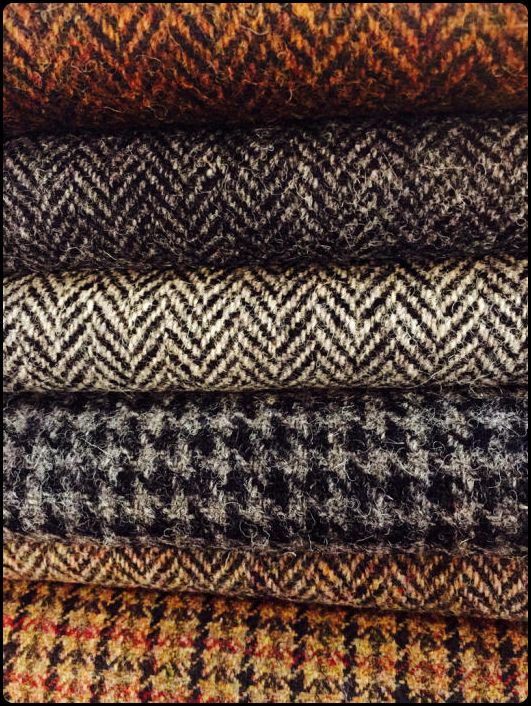 các chất liệu vải tweed khác nhau