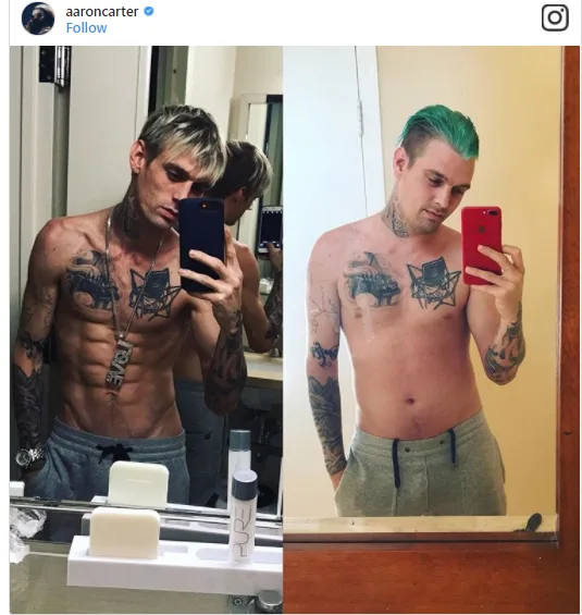Aaron Carter - elle 2