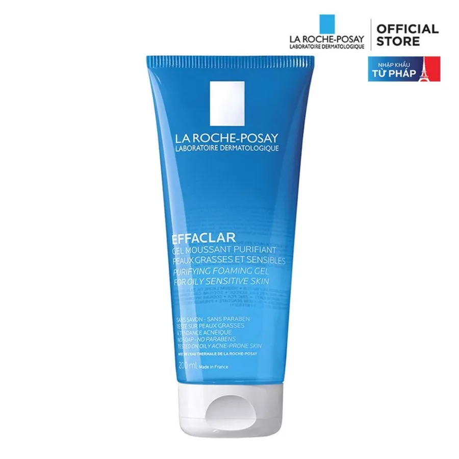 La Roche-Posay Effaclar Foaming Gel làm dịu da kích ứng