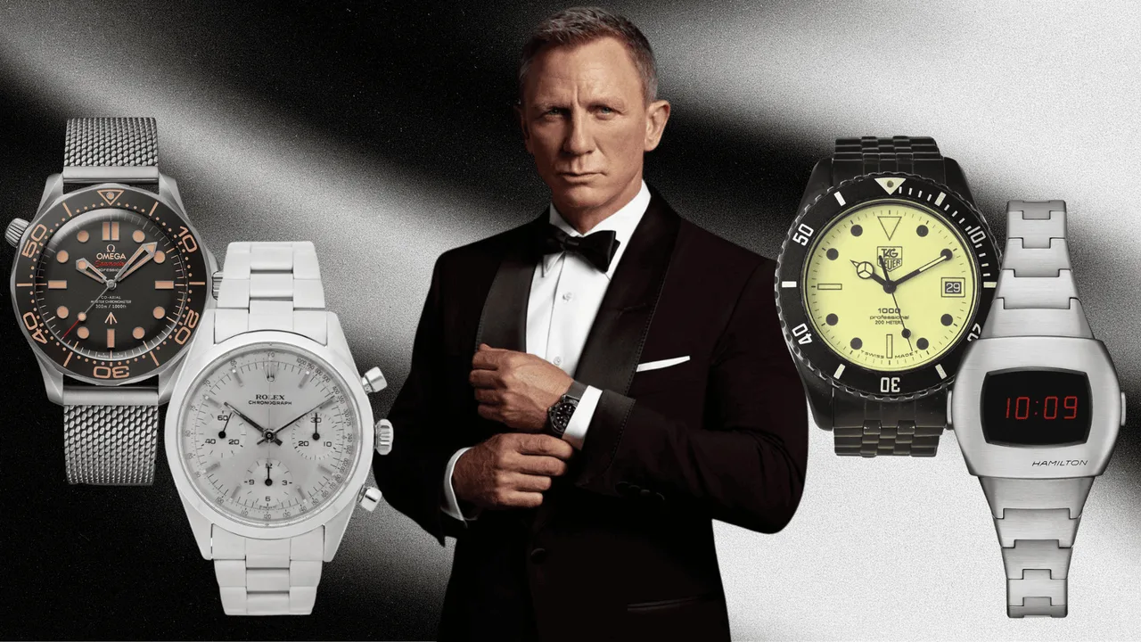 Chế tác đồng hồ kinh điển của James Bond trong loạt phim “007”