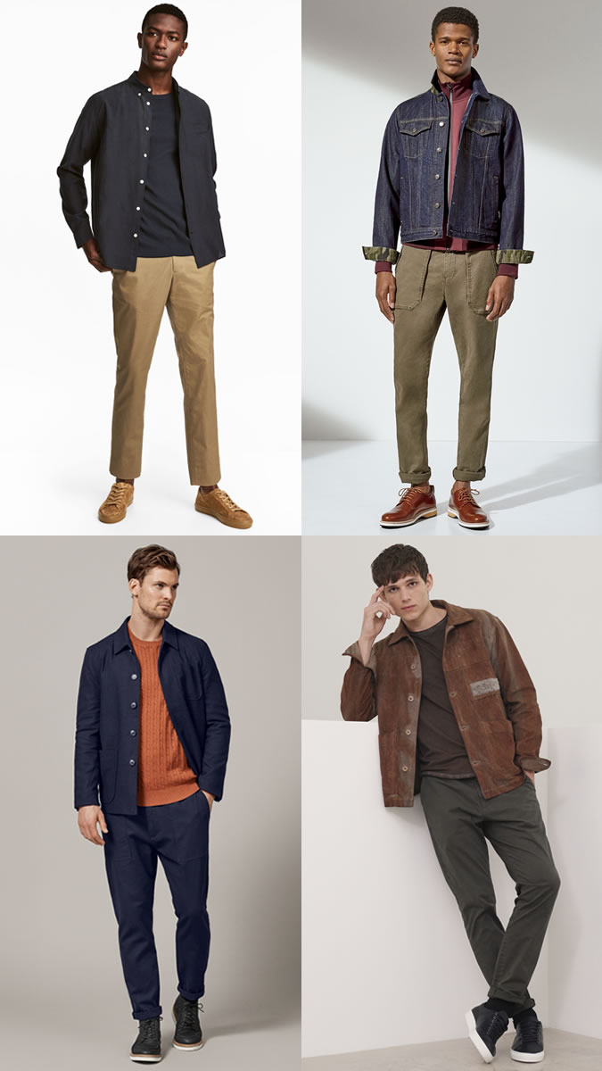 quần dài nam - quần twill chinos - elle man