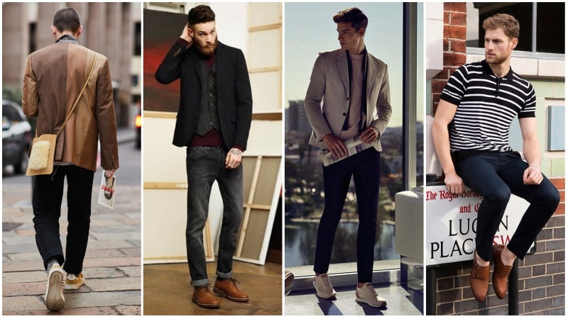 giày màu nâu - ELLE Man (29)