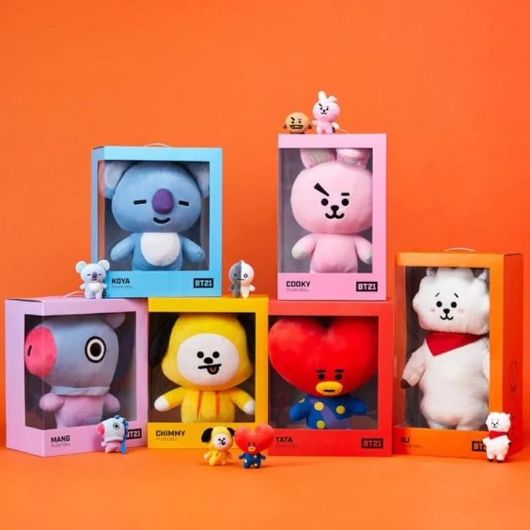 cong nghiep giai tri han quoc merch bts bt21- elle man
