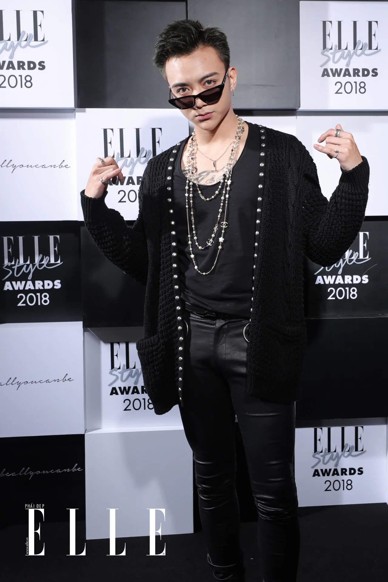 Soobin Hoàng Sơn tại lễ trao giải ELLE Style Awards 2018