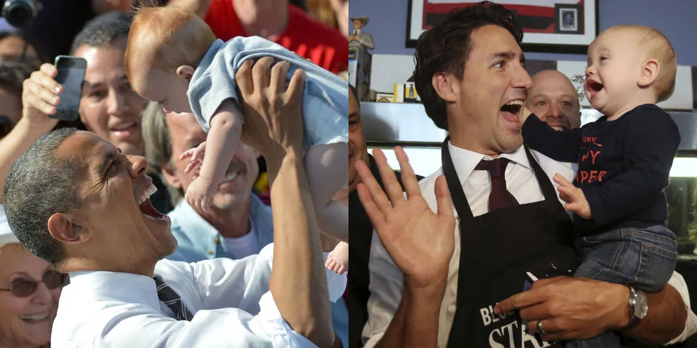 Sự đồng điệu giữa cựu Tổng thống Obama và Thủ tướng Canada gây sốt