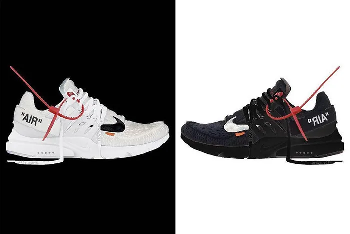 giay theo thao dat nhat q3.2018 - Off-White x Nike Air Presto Black va White - elle man