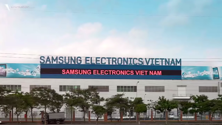 logo thương hiệu samsung tại việt nam