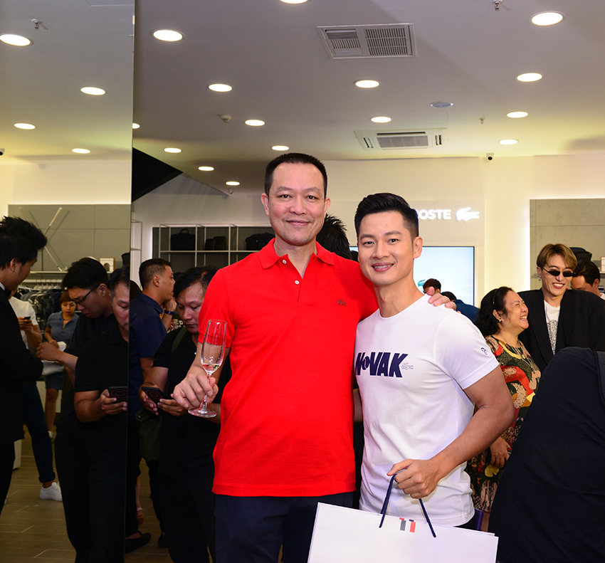 thương hiệu Lacoste Ca sy Duc Tuan _CEO Lacoste VN - elle man