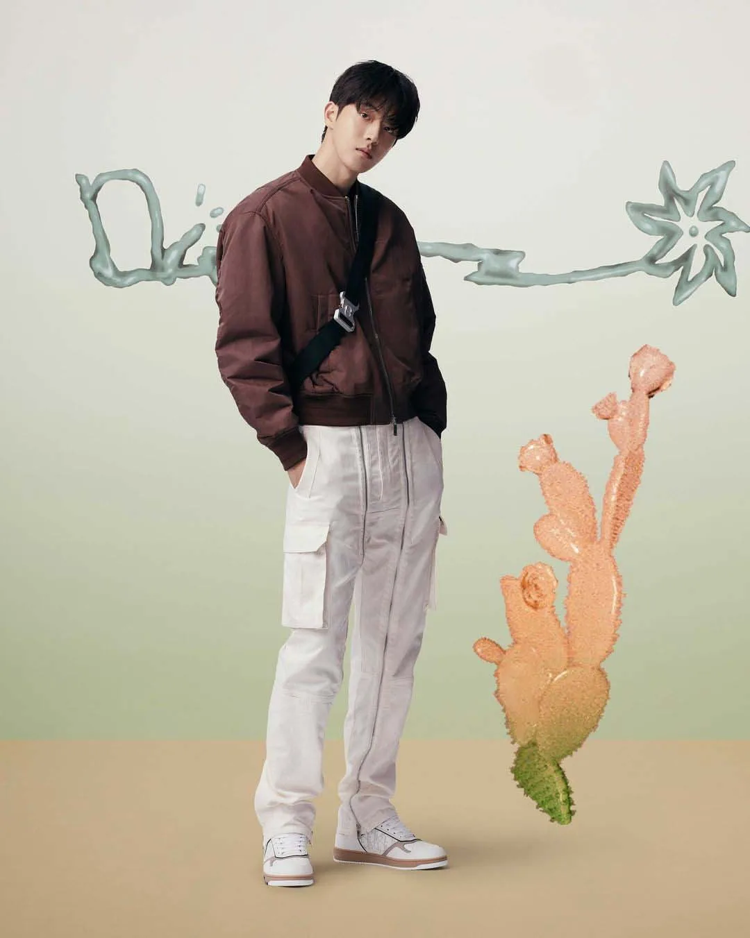nam-joo-hyuk tại dior x Cactus Jack show