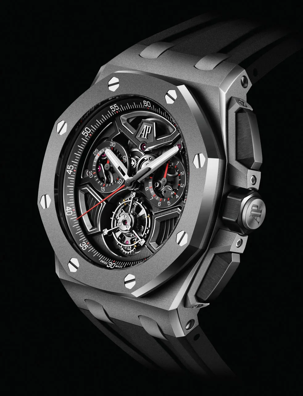 Audermars Piguet Royal Oak Offshore Selfwinding Flying Tourbillon Flyback Chronograph - elle man 2