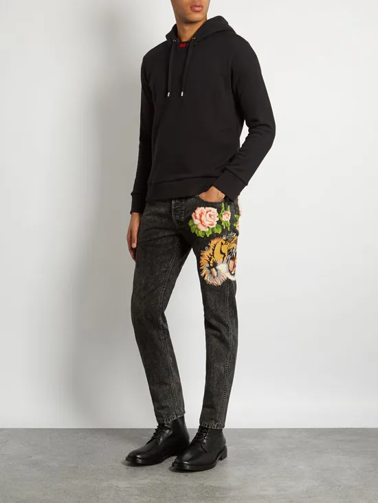 xu huong denim - embellished denim - elle man 19