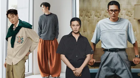 Họa tiết kẻ sọc trong các thiết kế từ local brand Việt