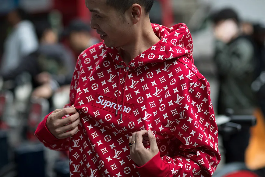 louis vuitton x supreme - london - elle man 1