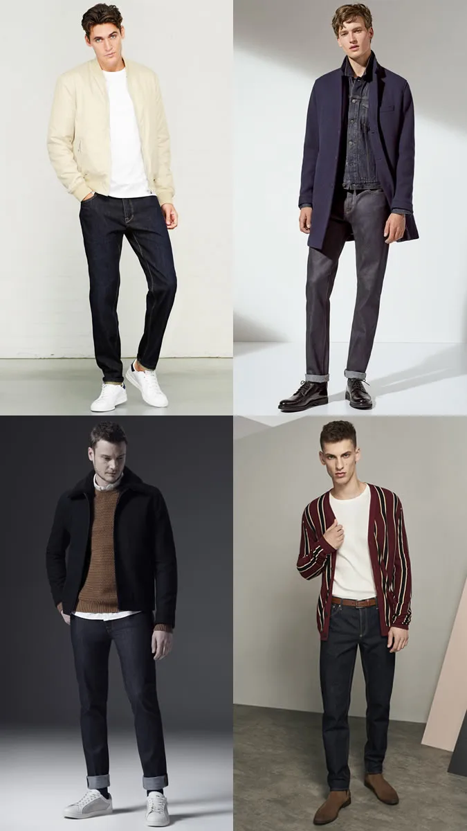 quan jeans nam - raw denim - elle man