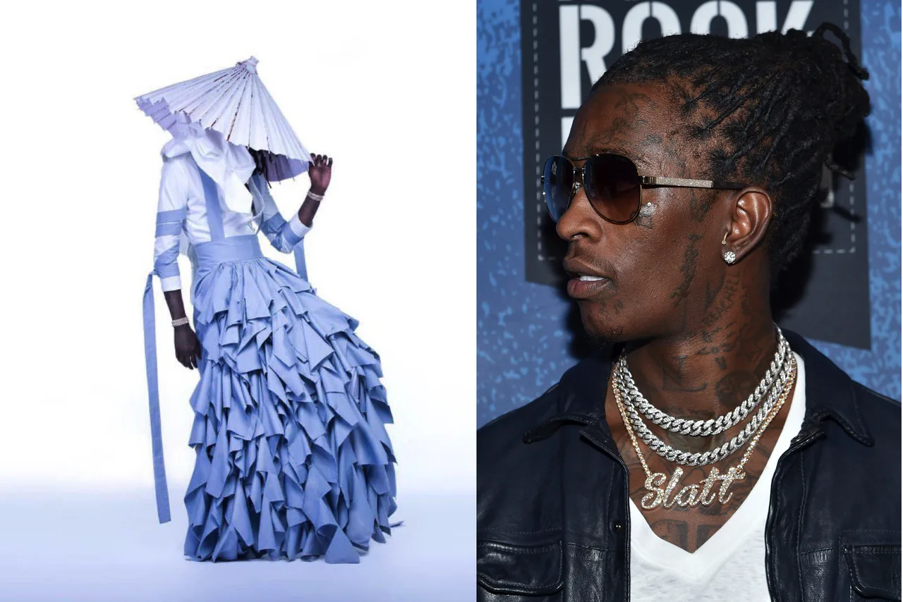 phong cach thoi trang nam - elle man - Young Thug 1