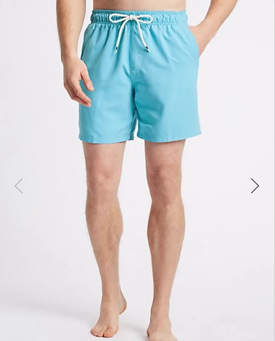 quan boi nam - color-block mark & spencers - elle man
