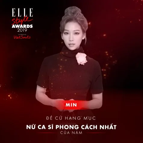 elle style awards 2019 - nữ ca sĩ Min