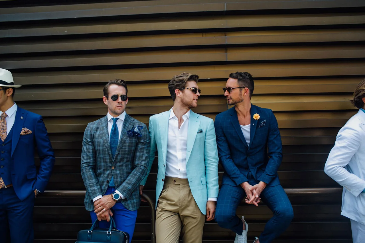 Đa dạng sắc xanh tại Pitti Uomo 92 