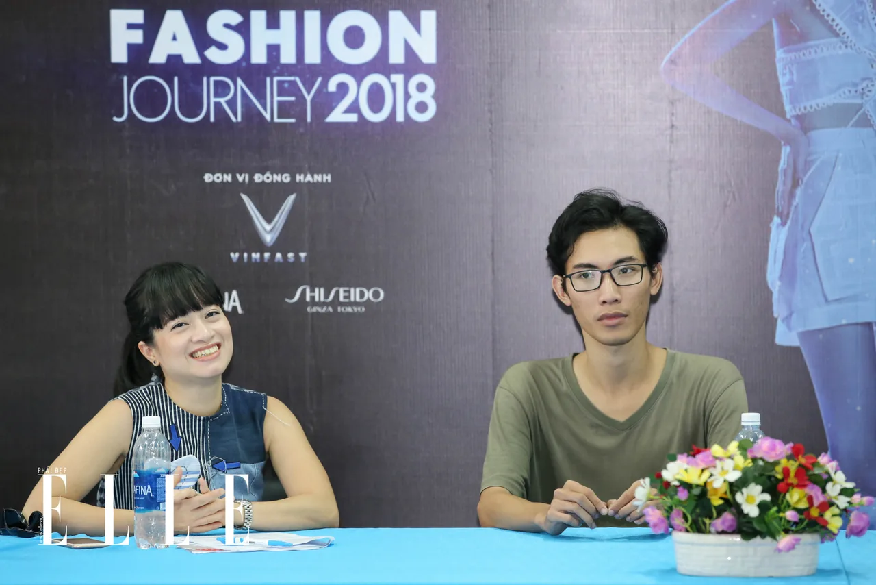 elle fashion road trip 2018 - dai hoc cong nghe sai gon - elle man1