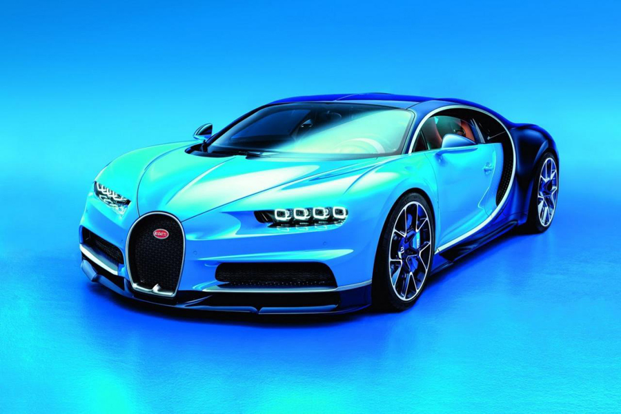 bugatti chiron - elle mán