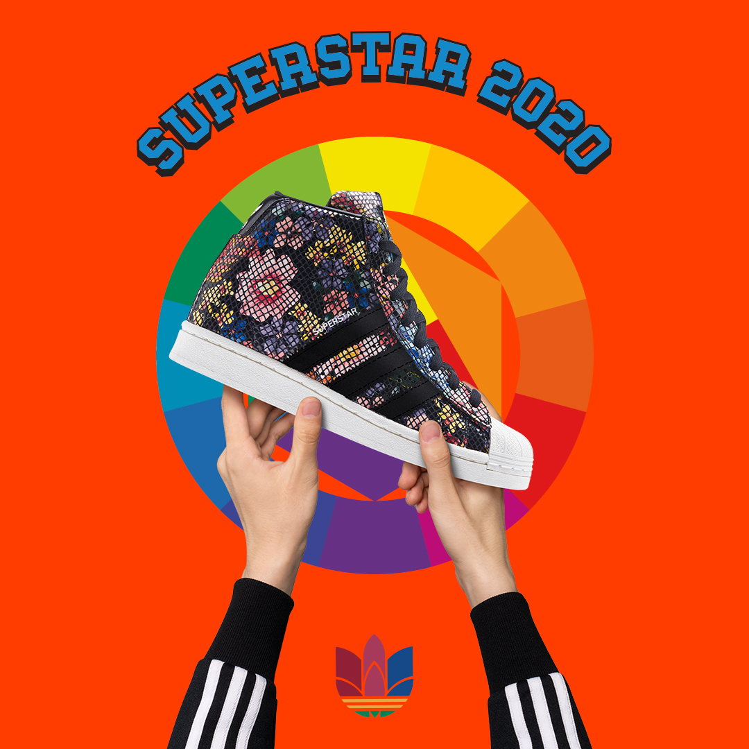 giày superstar up 2020 cho nữ